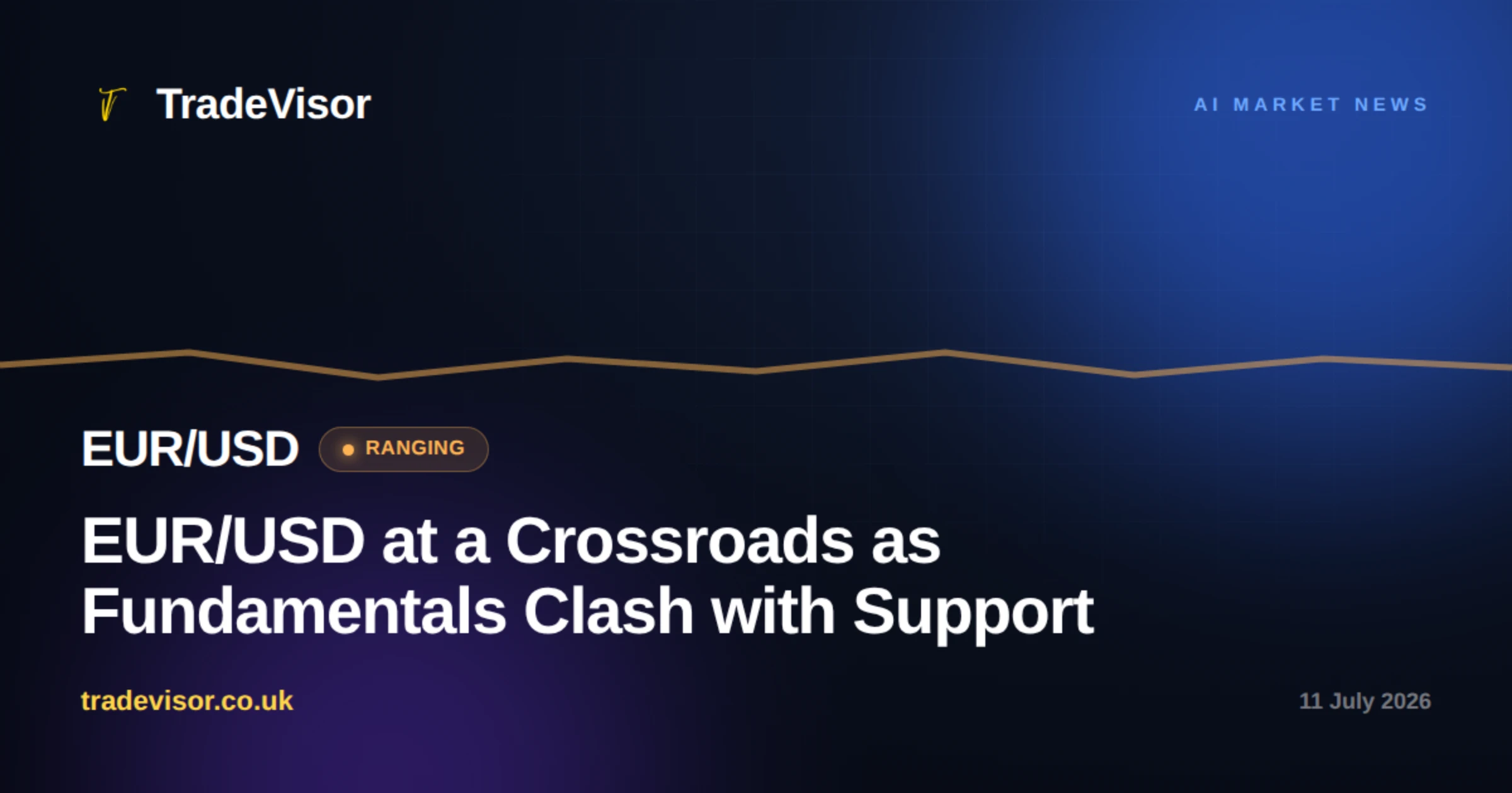 EUR/USD at a Crossroads as Fundamentals Clash with Support