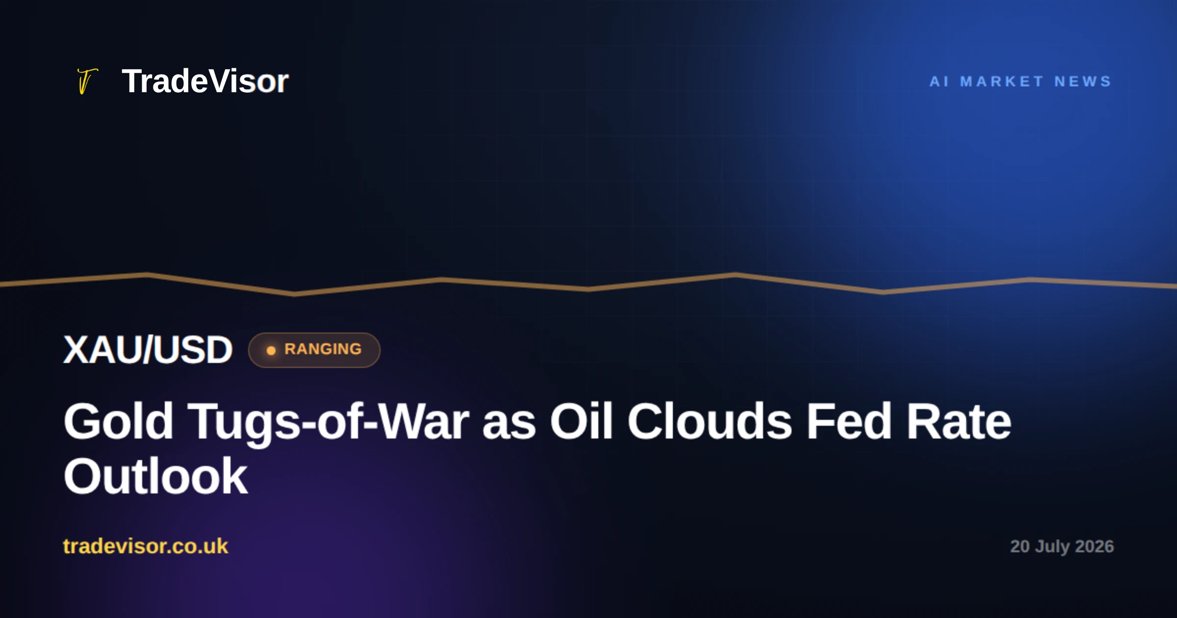 Gold Tugs-of-War as Oil Clouds Fed Rate Outlook