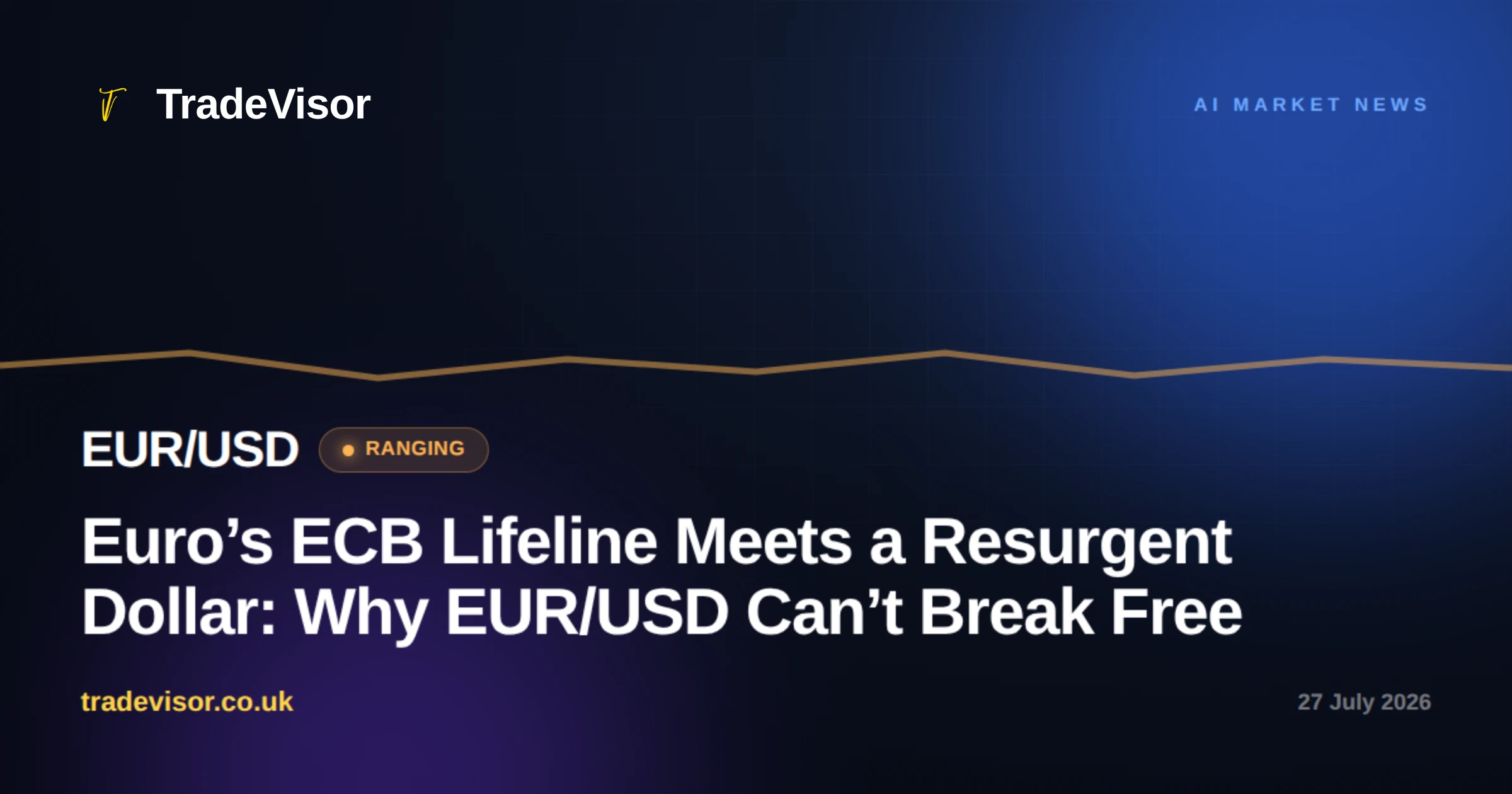 Euro’s ECB Lifeline Meets a Resurgent Dollar: Why EUR/USD Can’t Break Free