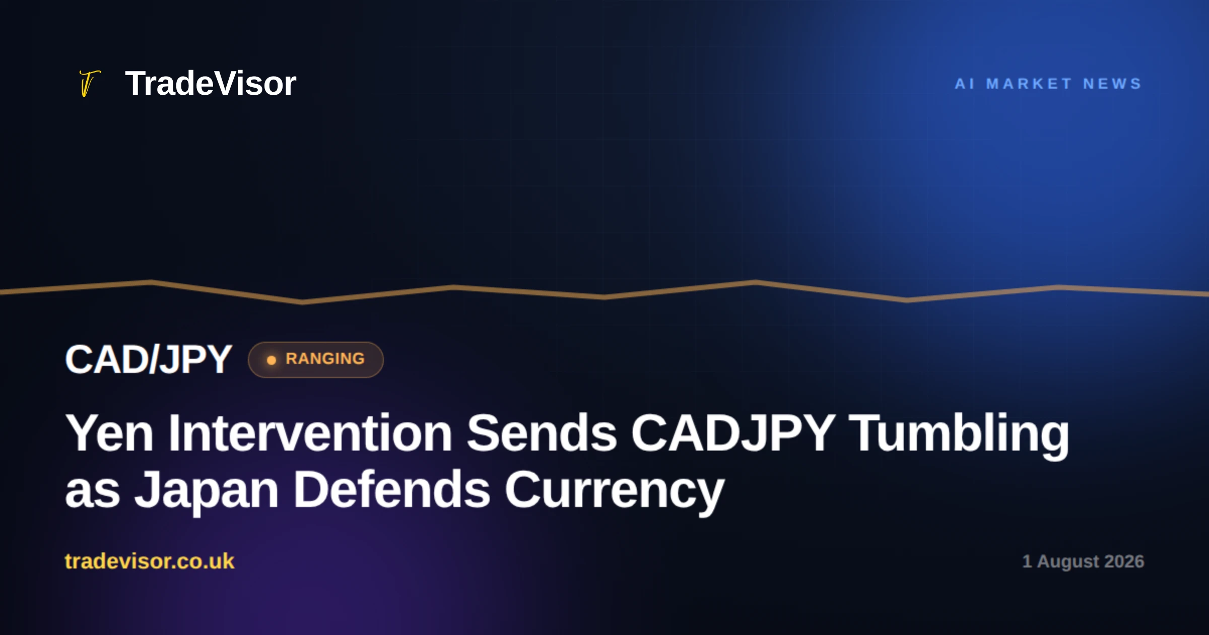 Yen Intervention Sends CADJPY Tumbling as Japan Defends Currency