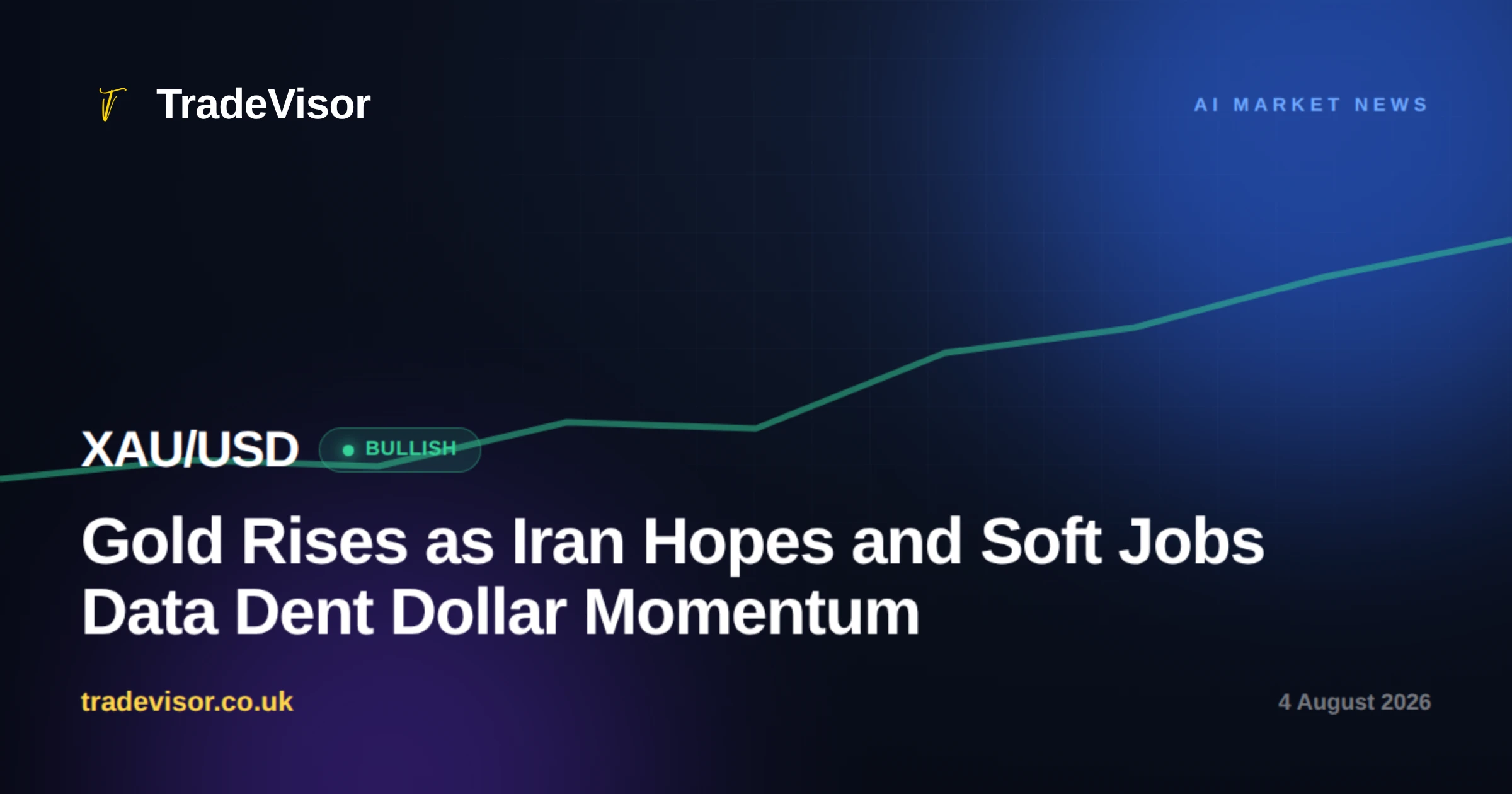 Gold Rises as Iran Hopes and Soft Jobs Data Dent Dollar Momentum