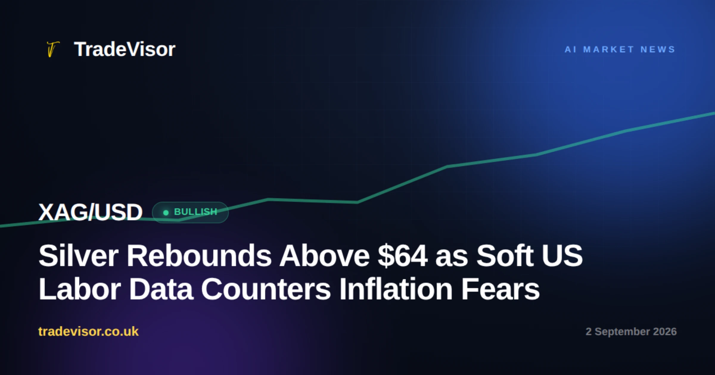 Silver Rebounds Above $64 as Soft US Labor Data Counters Inflation Fears