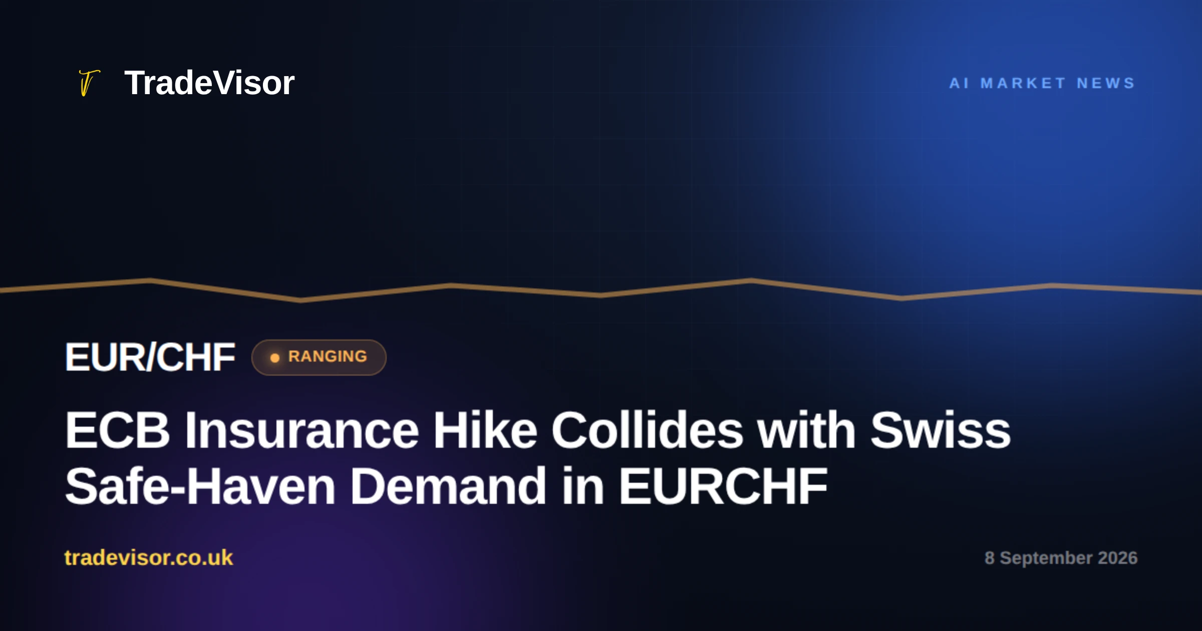 ECB Insurance Hike Collides with Swiss Safe-Haven Demand in EURCHF