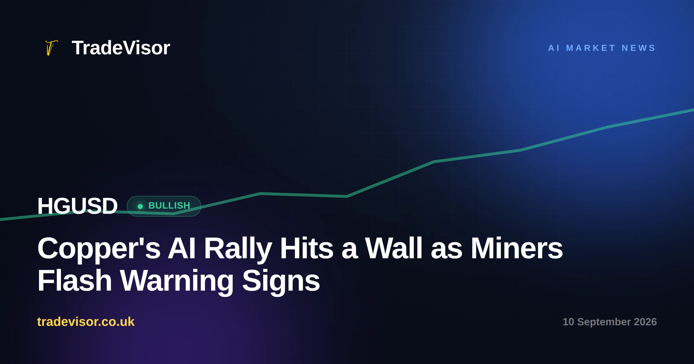 Copper's AI Rally Hits a Wall as Miners Flash Warning Signs