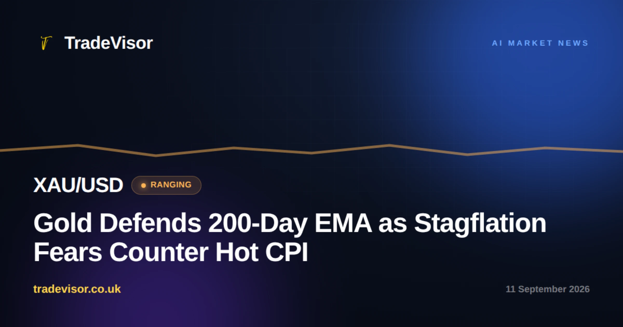 Gold Defends 200-Day EMA as Stagflation Fears Counter Hot CPI