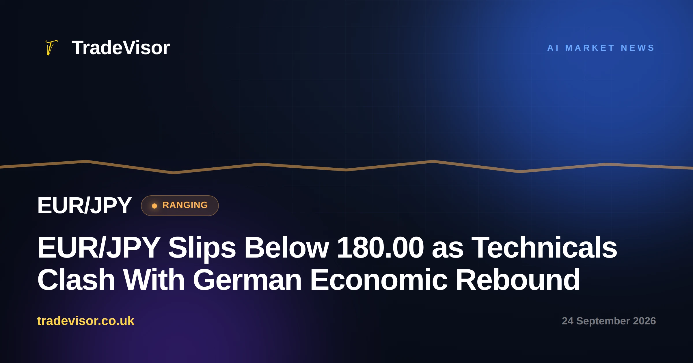 EUR/JPY Slips Below 180.00 as Technicals Clash With German Economic Rebound