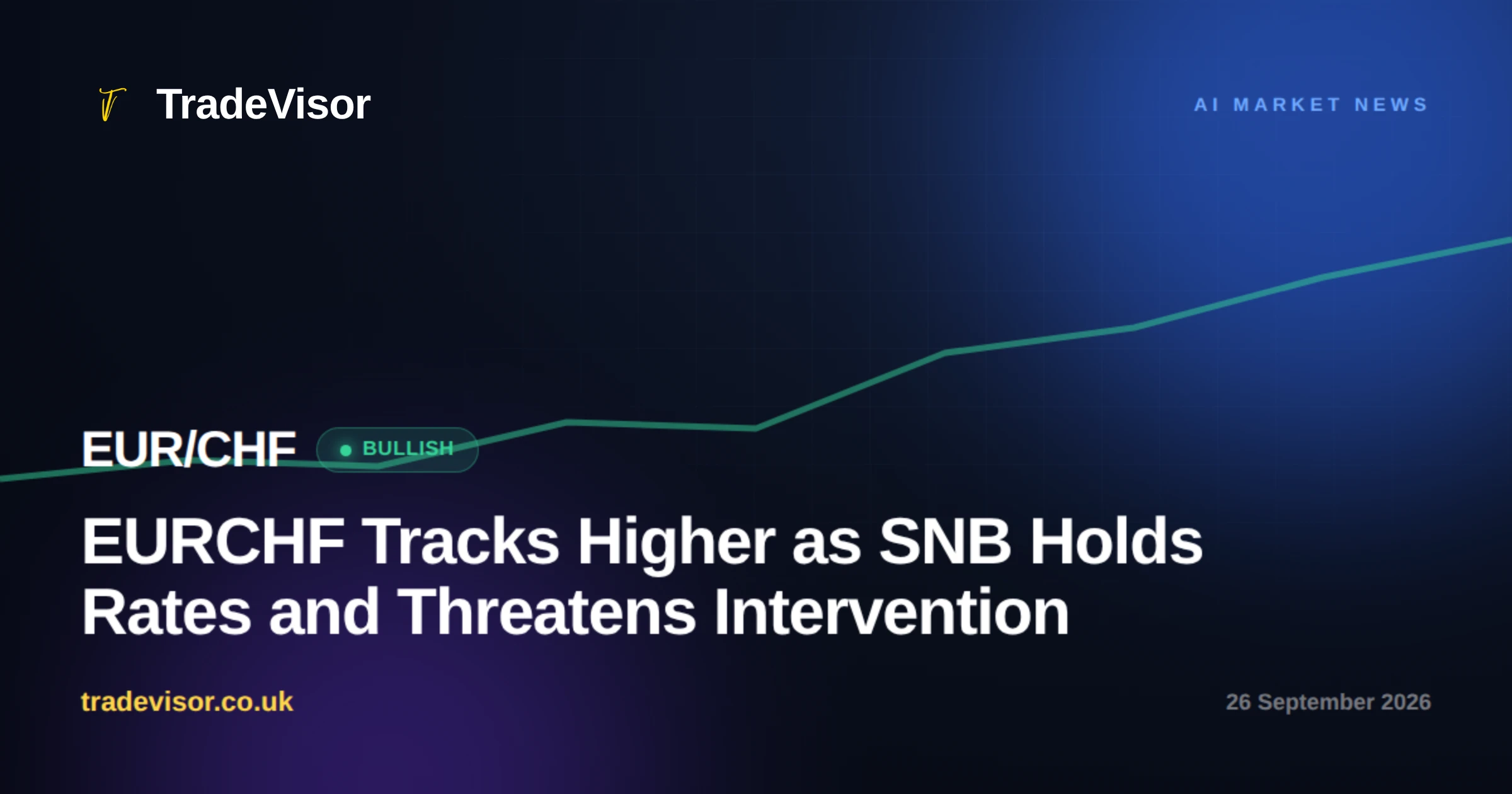 EURCHF Tracks Higher as SNB Holds Rates and Threatens Intervention