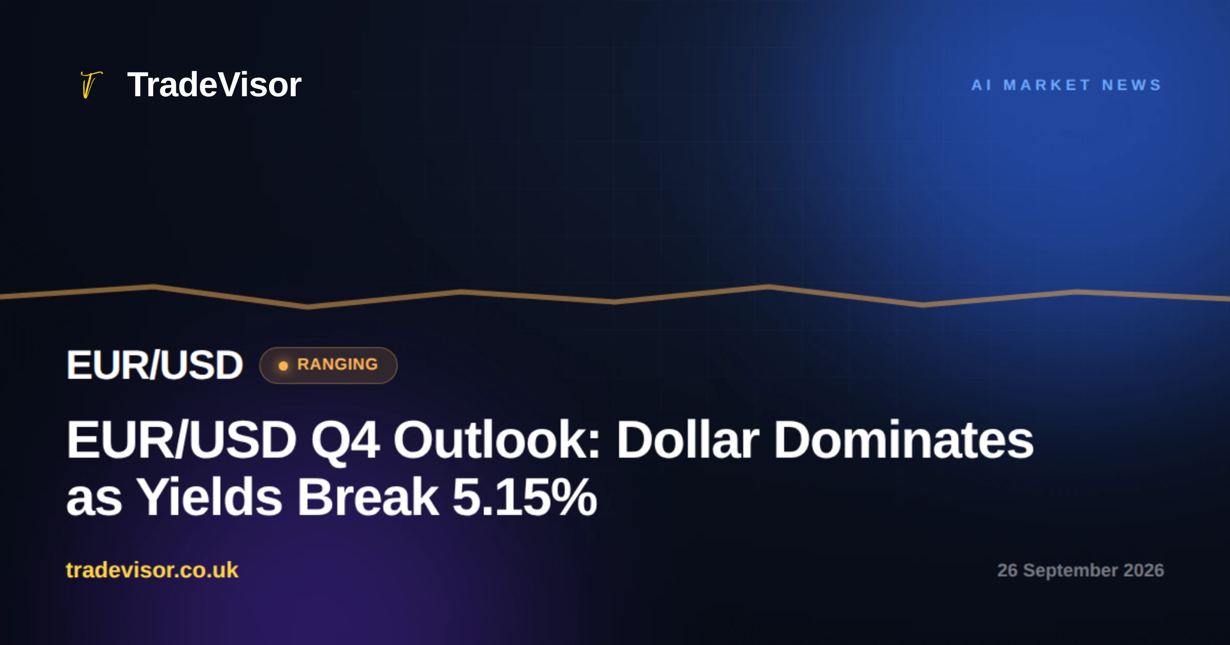EUR/USD Q4 Outlook: Dollar Dominates as Yields Break 5.15%