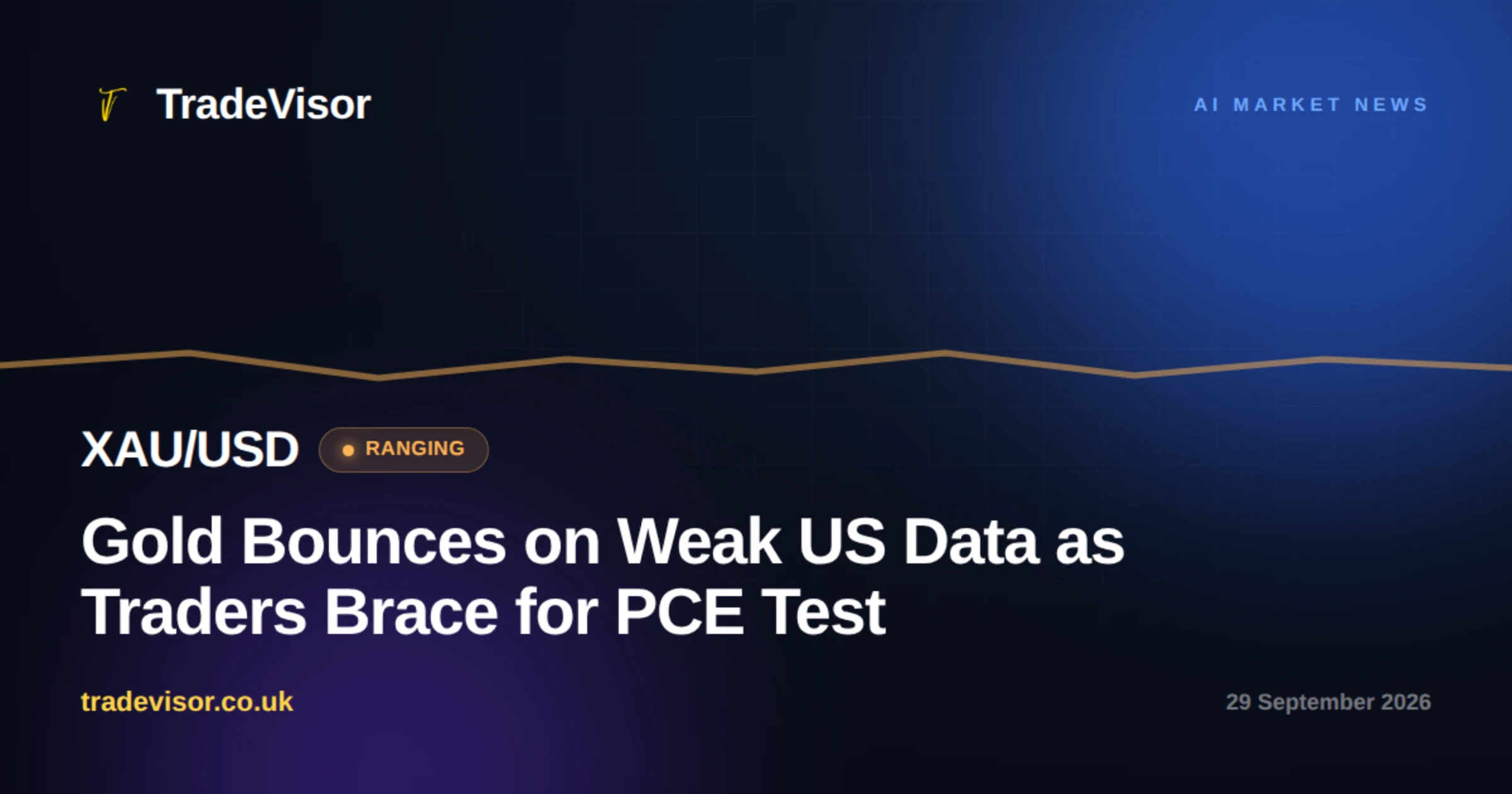 Gold Bounces on Weak US Data as Traders Brace for PCE Test